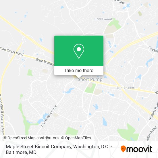 Maple Street Biscuit Company map