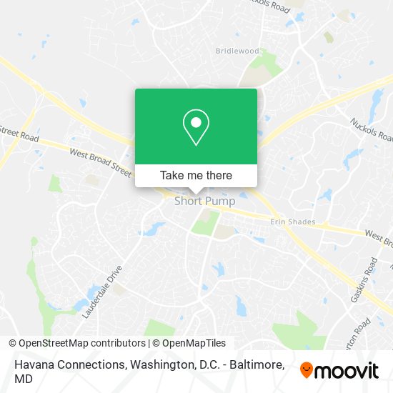 Mapa de Havana Connections