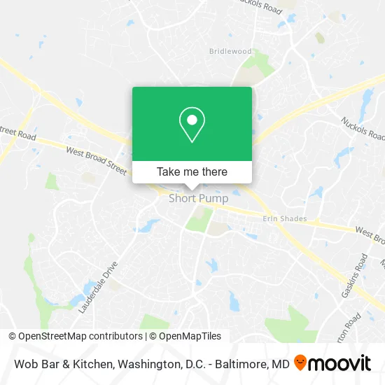 Wob Bar & Kitchen map