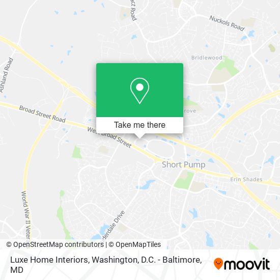 Luxe Home Interiors map