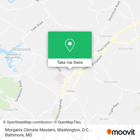 Morgan's Climate Masters map