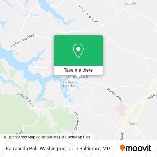 Barracuda Pub map