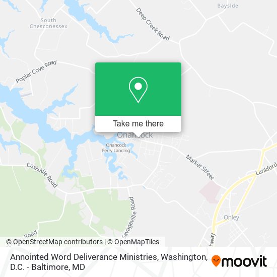 Mapa de Annointed Word Deliverance Ministries