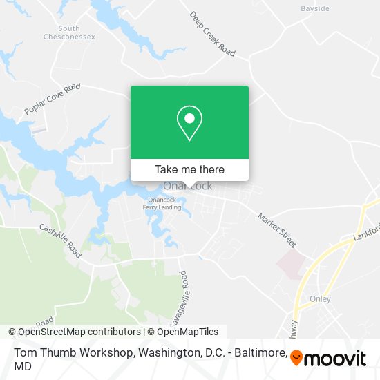 Tom Thumb Workshop map