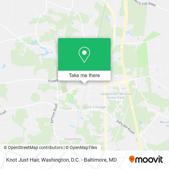 Knot Just Hair map