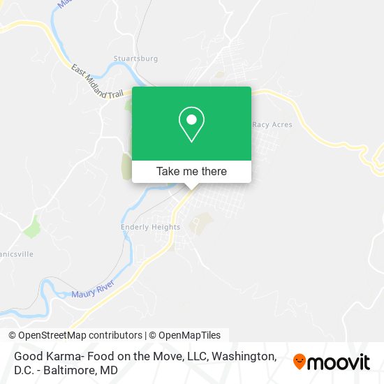 Good Karma- Food on the Move, LLC map