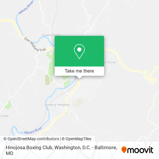 Hinojosa Boxing Club map