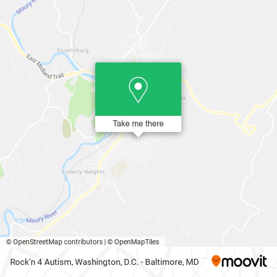 Rock'n 4 Autism map