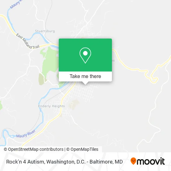 Rock'n 4 Autism map