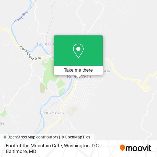 Mapa de Foot of the Mountain Cafe