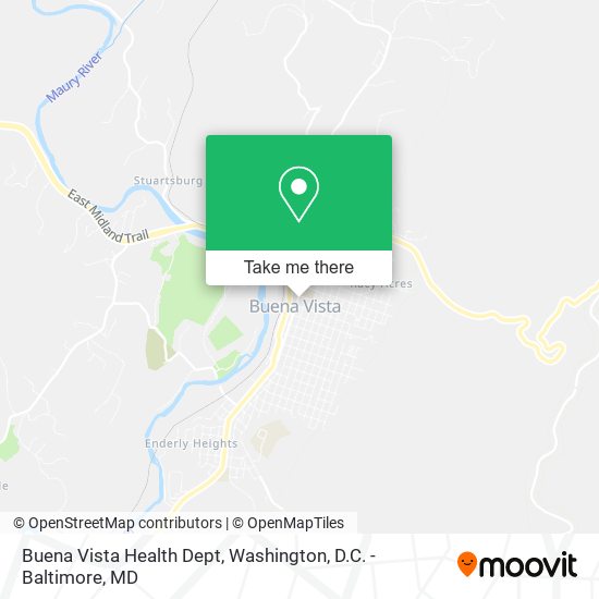 Mapa de Buena Vista Health Dept