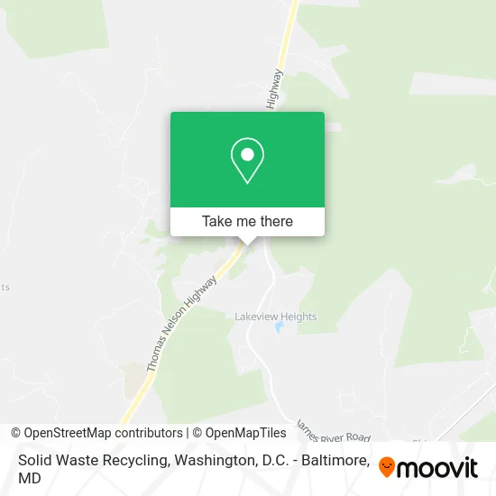 Solid Waste Recycling map