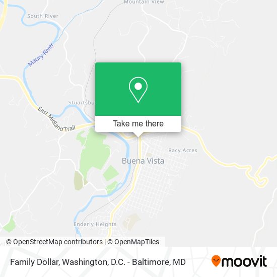 Family Dollar map