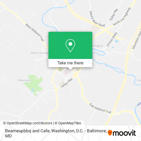Mapa de Beameupbbq and Cafe