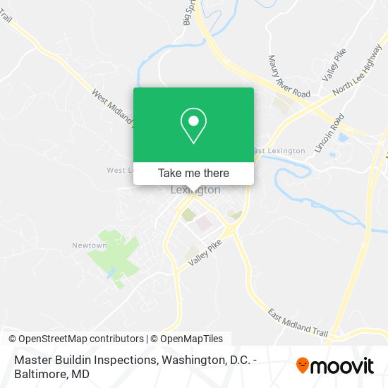 Master Buildin Inspections map