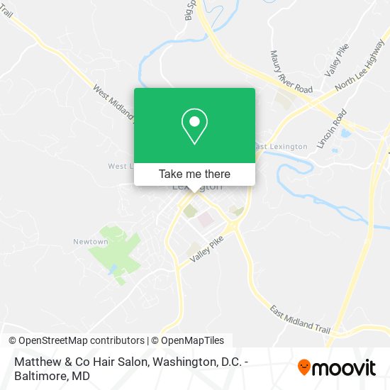 Matthew & Co Hair Salon map