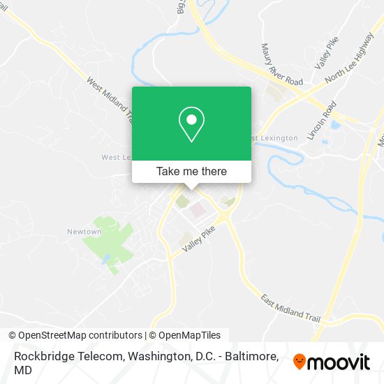 Rockbridge Telecom map