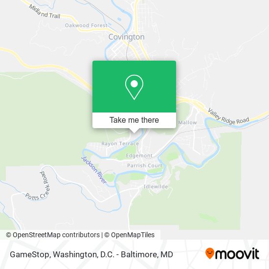 GameStop map