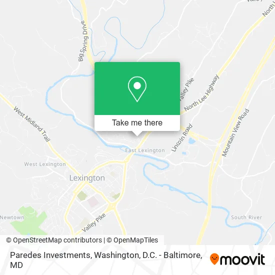 Paredes Investments map