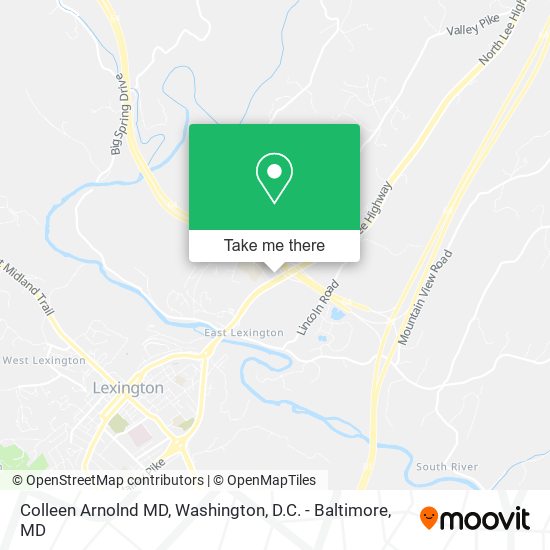 Colleen Arnolnd MD map