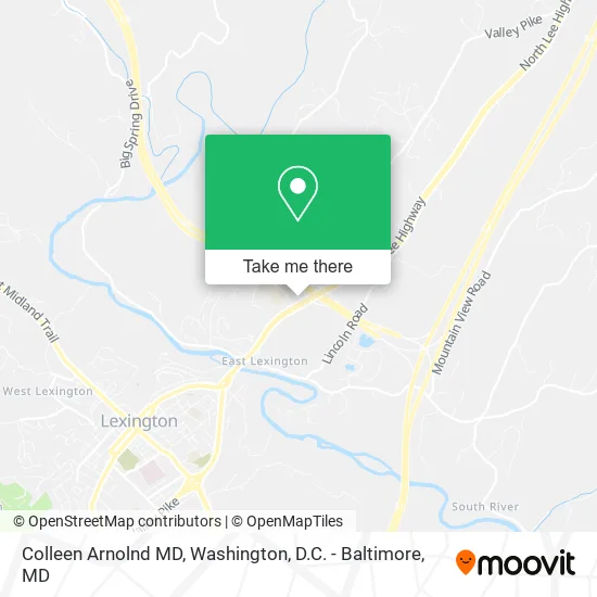 Colleen Arnolnd MD map