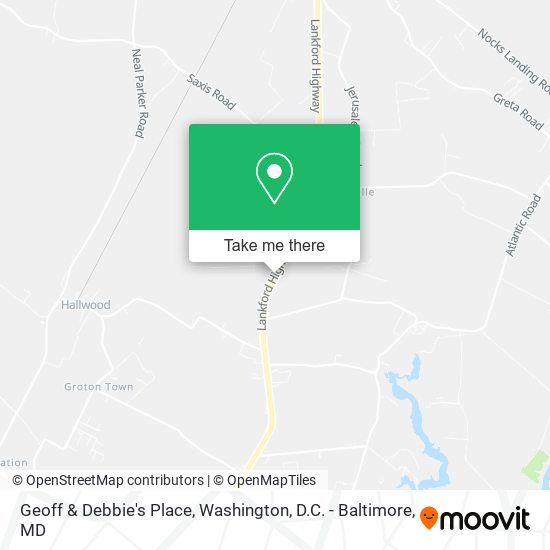 Mapa de Geoff & Debbie's Place