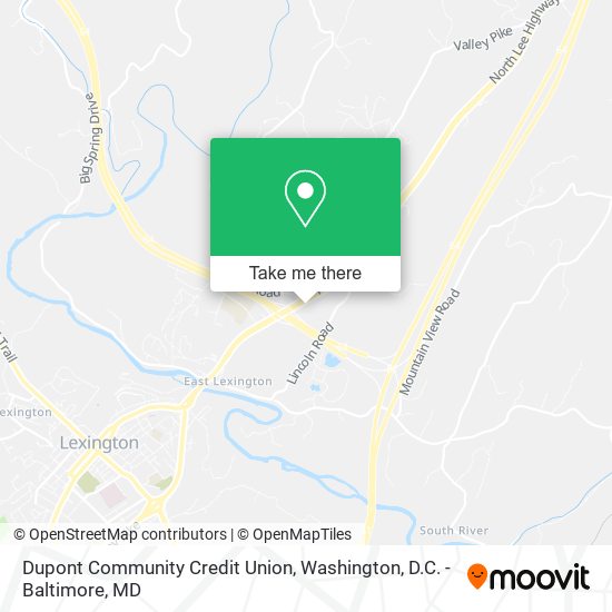 Mapa de Dupont Community Credit Union