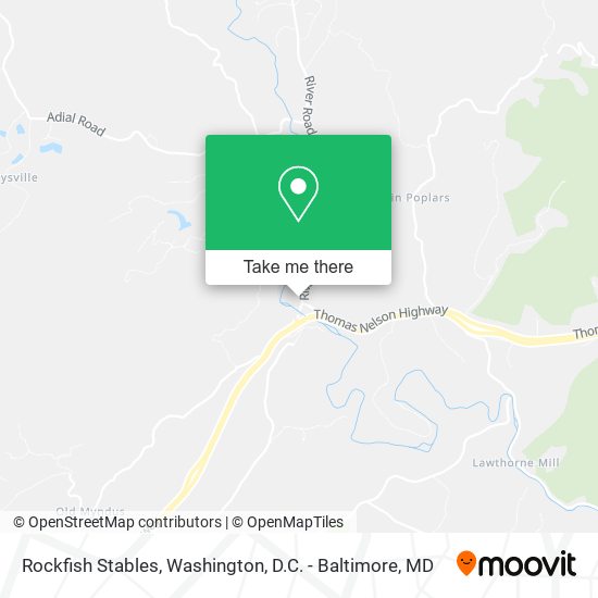 Mapa de Rockfish Stables