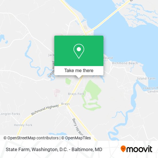 State Farm map