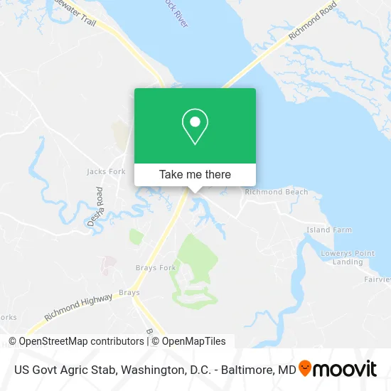 US Govt Agric Stab map