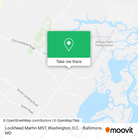 Lockheed Martin MST map