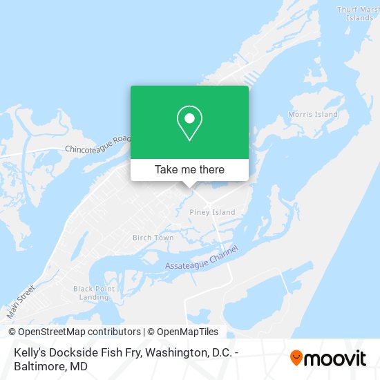 Kelly's Dockside Fish Fry map