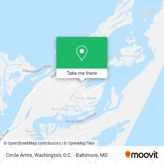 Mapa de Circle Arms