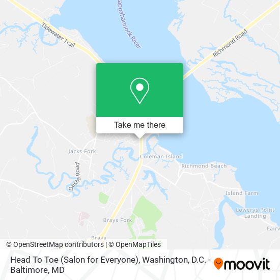 Head To Toe (Salon for Everyone) map