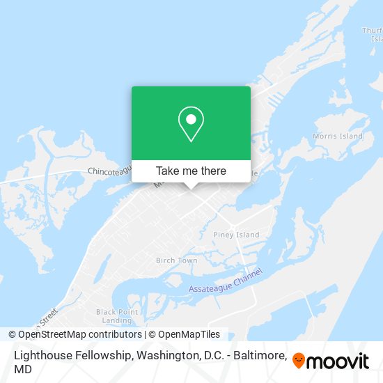 Lighthouse Fellowship map