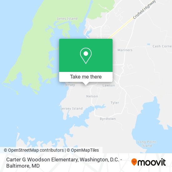 Carter G Woodson Elementary map