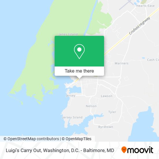 Mapa de Luigi's Carry Out
