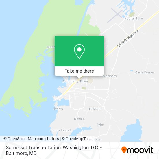 Somerset Transportation map