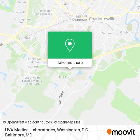 UVA Medical Laboratories map