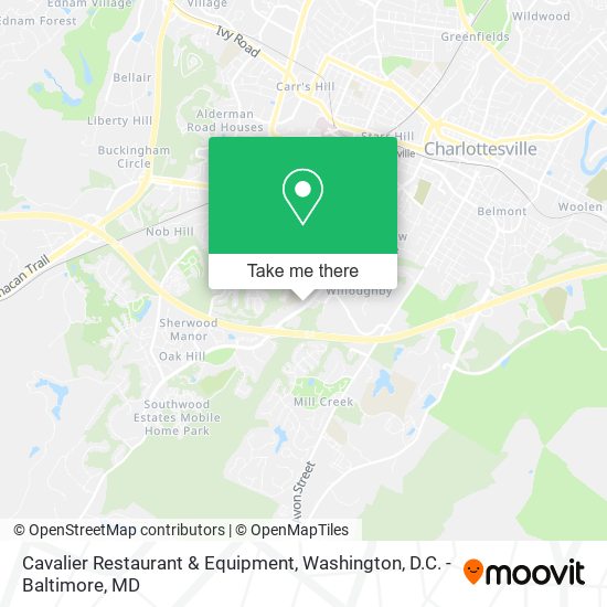 Cavalier Restaurant & Equipment map