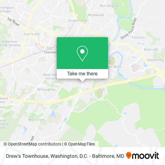 Drew's Townhouse map