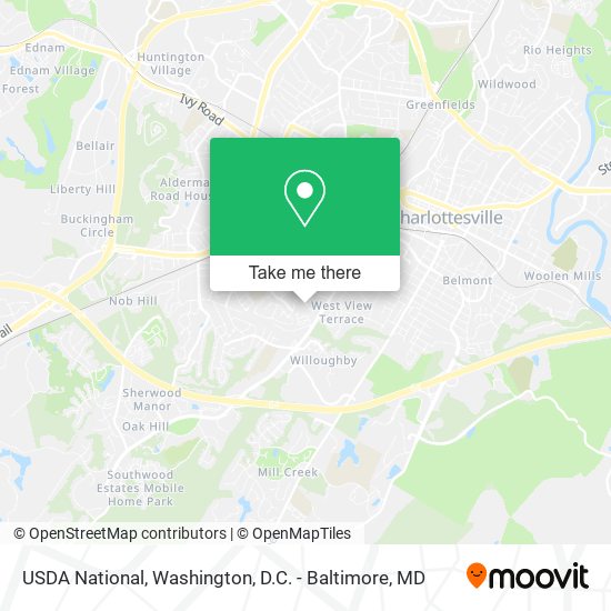 USDA National map