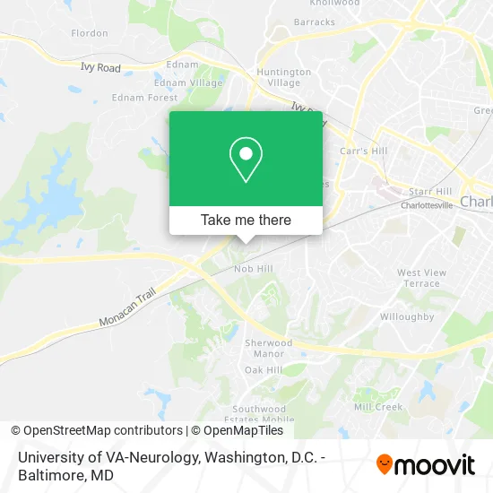 University of VA-Neurology map