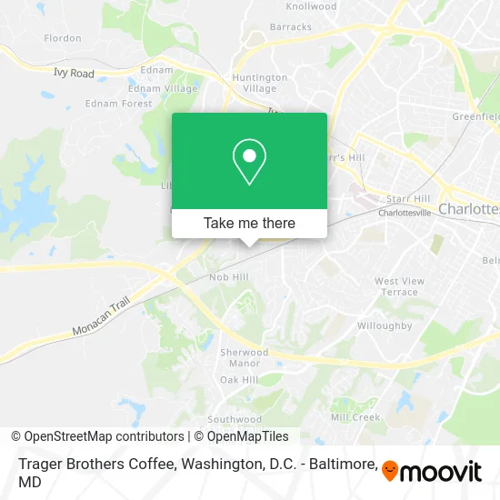 Trager Brothers Coffee map