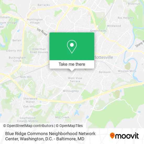 Blue Ridge Commons Neighborhood Network Center map