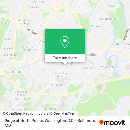 Ridge at North Pointe map