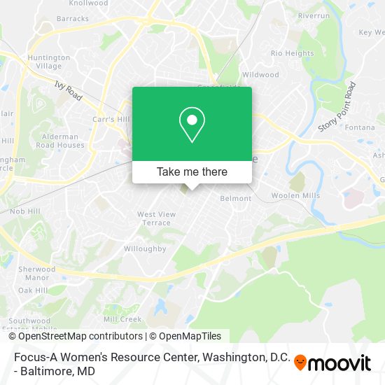 Mapa de Focus-A Women's Resource Center