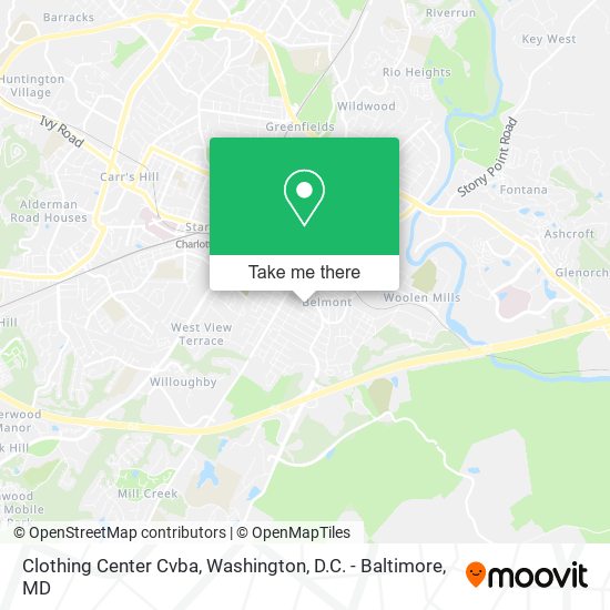 Mapa de Clothing Center Cvba
