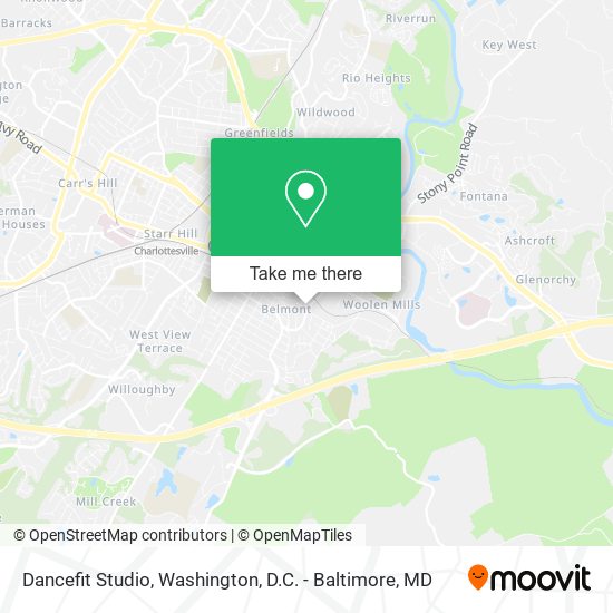 Dancefit Studio map