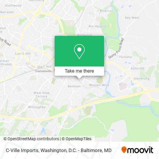 C-Ville Imports map